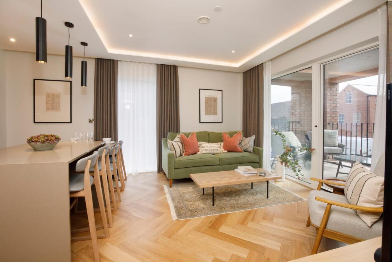 Apartment 21 Hudson Quarter Luxury Apartments-Free Parking 1 Car Йорк Екстериор снимка